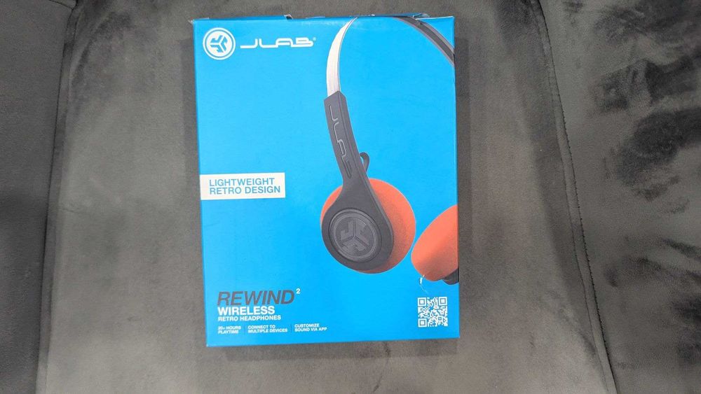 Бездротові накладні ретро навушники JLab Rewind 2 блютуз наушники