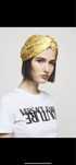 VERSACE opaska na glowe jedwabna barokowa
