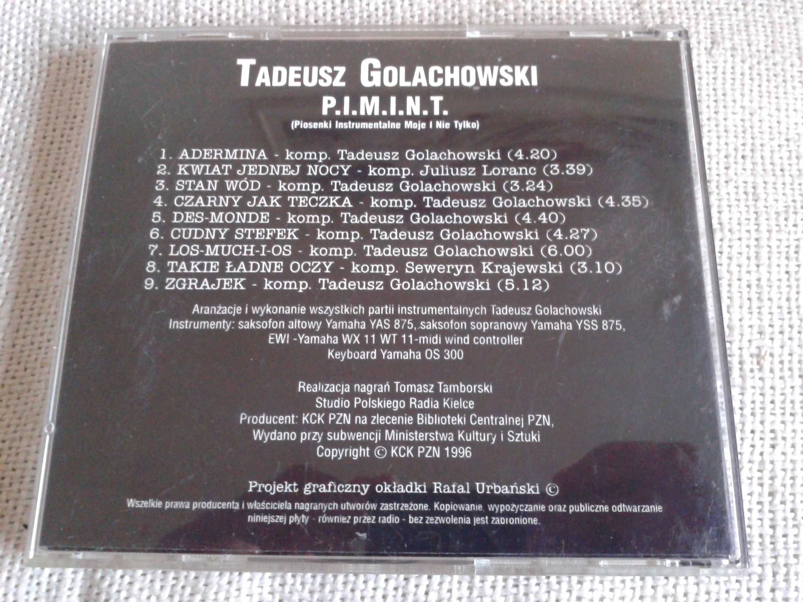 Tadeusz Golachowski - P.I.M.I.N.T.  CD