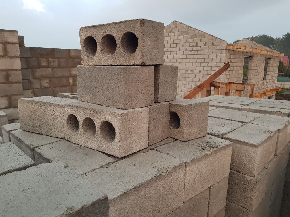 Блоки стінові, шлакоблок, бетонний блок,будівельний блок від виробника