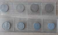 zestaw monet z prl  1958-2zl,5 zl z rybakiem 1974 ,1 zl,20zl nowotko
