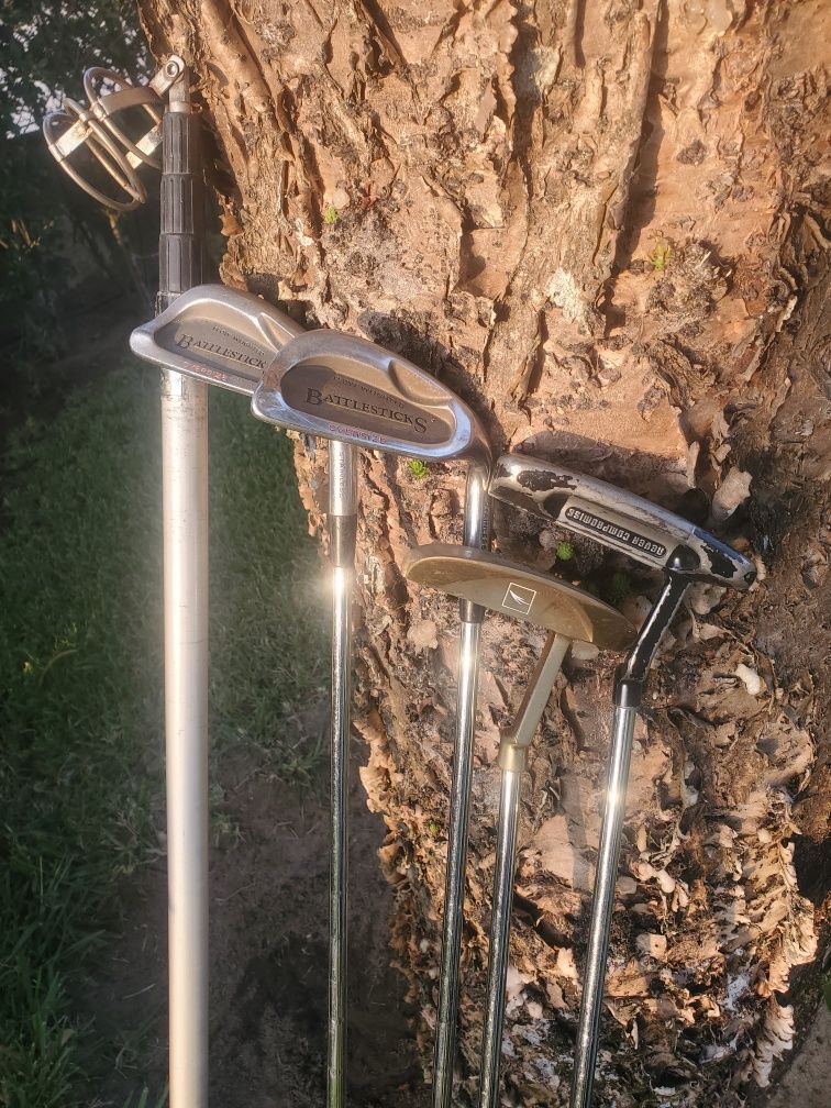 Tacos de golfe com saco