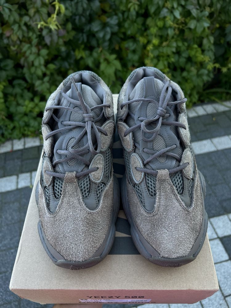 Adidas Yeezy 500 Clay Brown sneakersy niskie brązowe 47 1/3