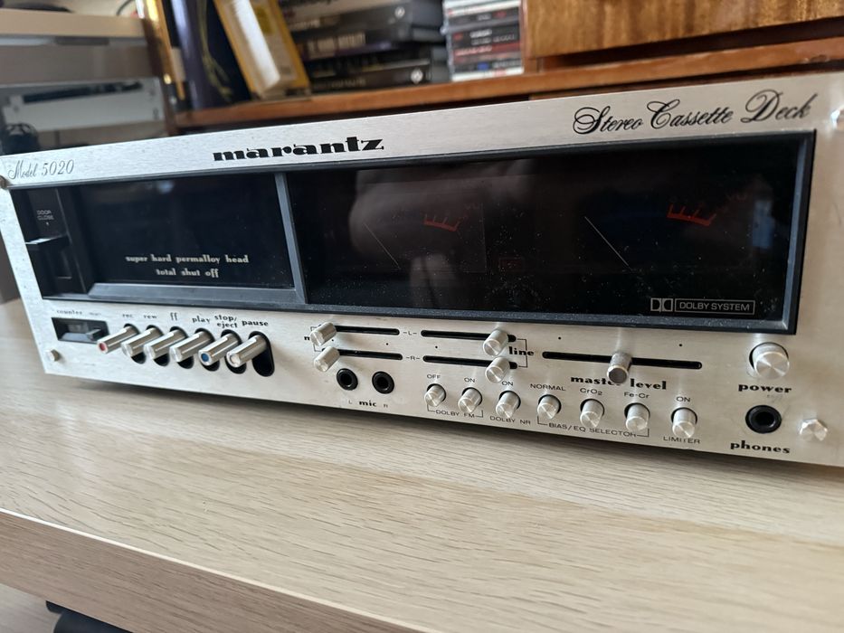 Касетна дека Marantz 5020 вінтаж 1976 рік