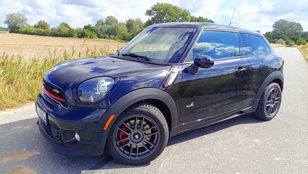 Paceman JCW Black Edition ALL4 Automat Zarejestrowany Ful Opcja+Serwis