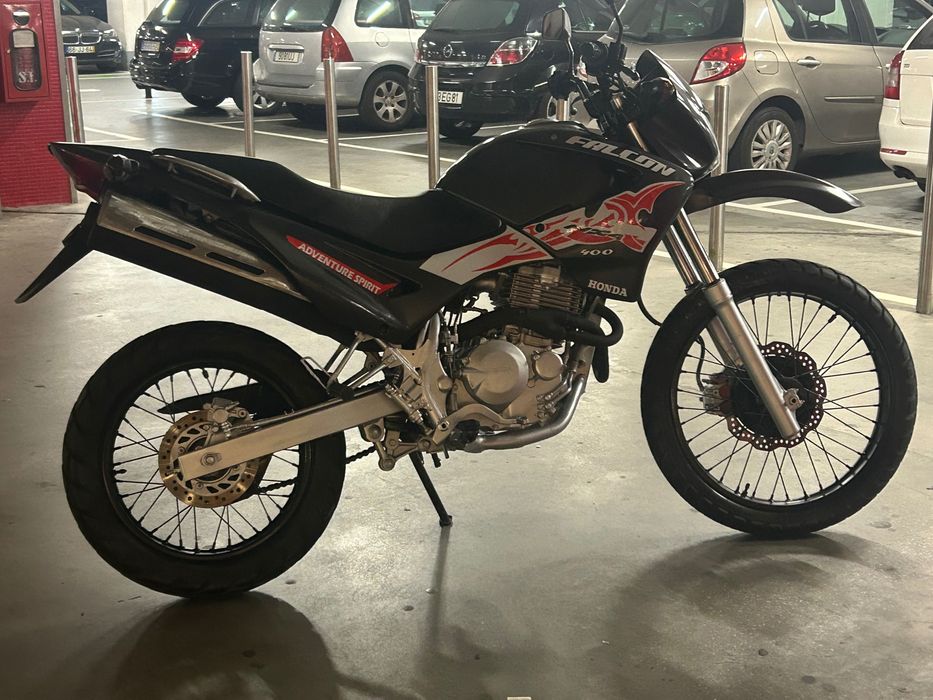 Honda nx4falcon 400 ótimo estado, possibilidade de parcelamento.