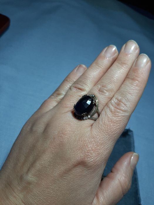 Комплект серебряных украшений