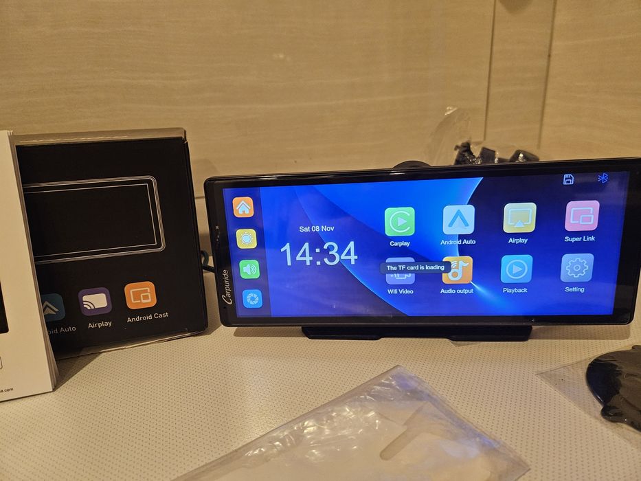 Carpuride W903 AndroidAuto, Carplay do każdego auta. Rejestrator jazdy