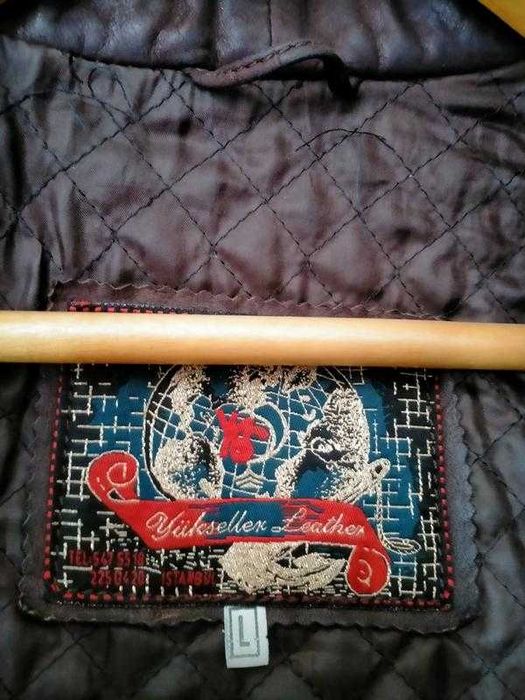 Плащ - пальто. Натуральна шкіра (нубук)