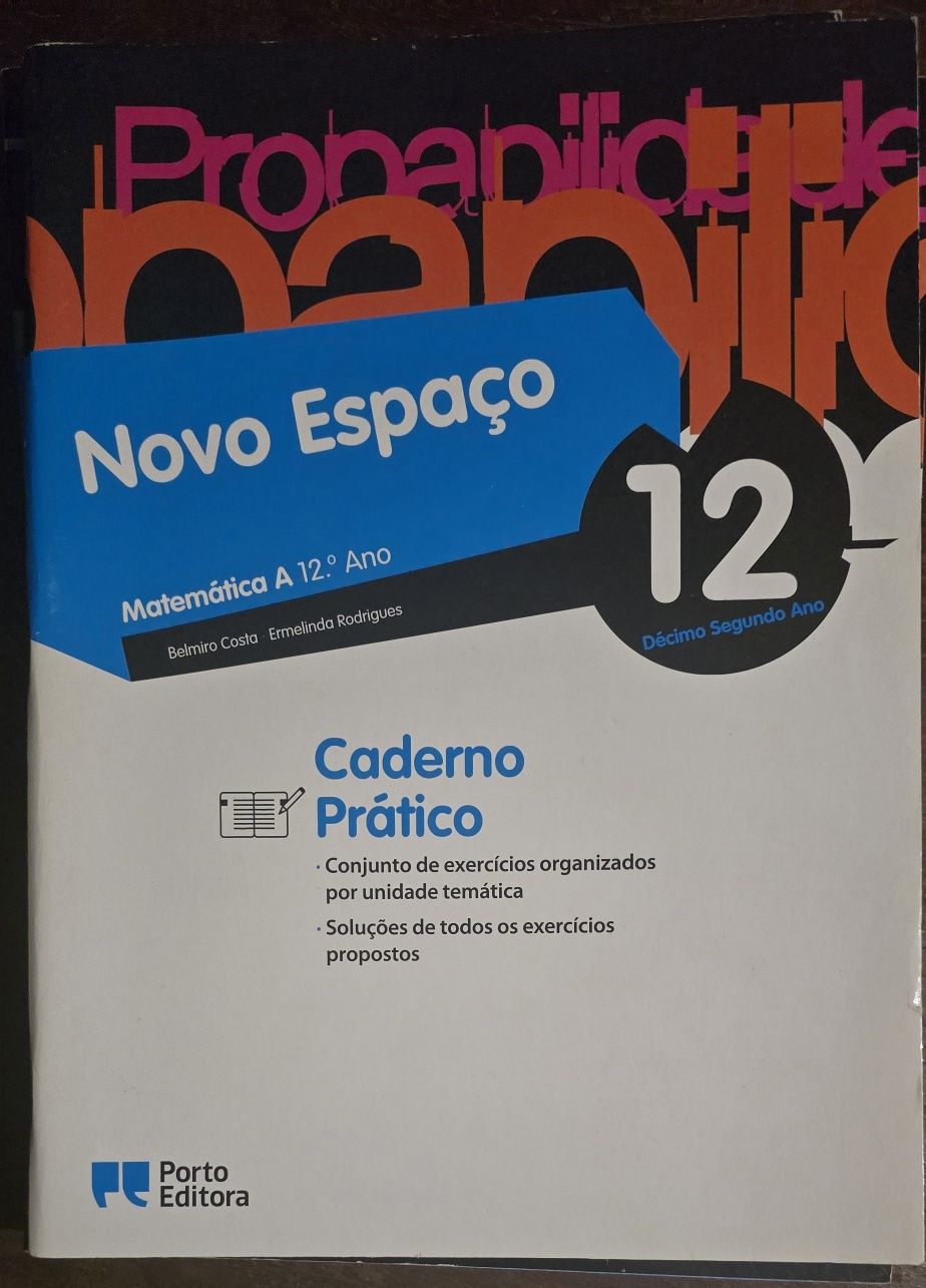 Novo Espaço 12 - Matemática - 12⁰ Ano [Conjunto Completo Como Novo]