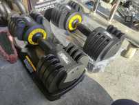 Hantle powlekane/gumowane regulowane Trex Sport 2x 11,5kg szybka regul