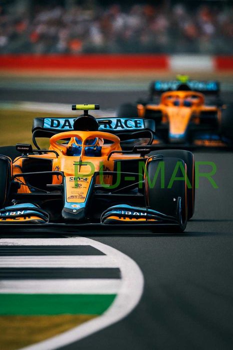 Opłatek na tort Urodziny Wyścig Formuła F1 Mclaren Mercedes Ferrari