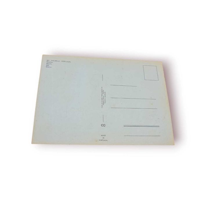 Postal Vintage “Moinho de Palmela – Portugal” (n.º 501)–Década 1970/80