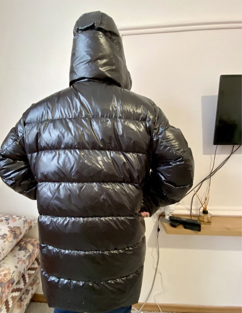 Чоловічий подовжений пуховик Calvin Klein