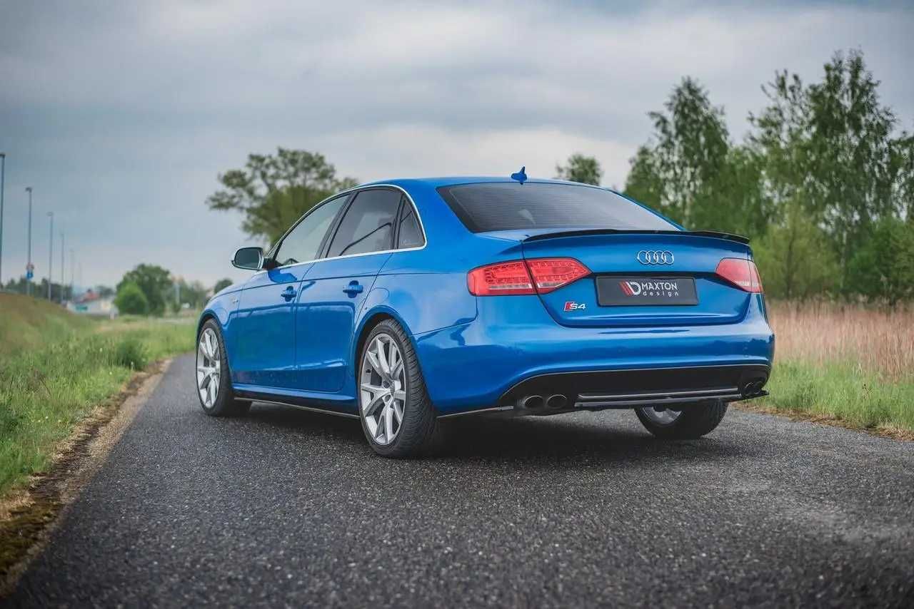 Леза під пороги Audi A4 B8 \ S4 B8 тюнинг обвес юбки