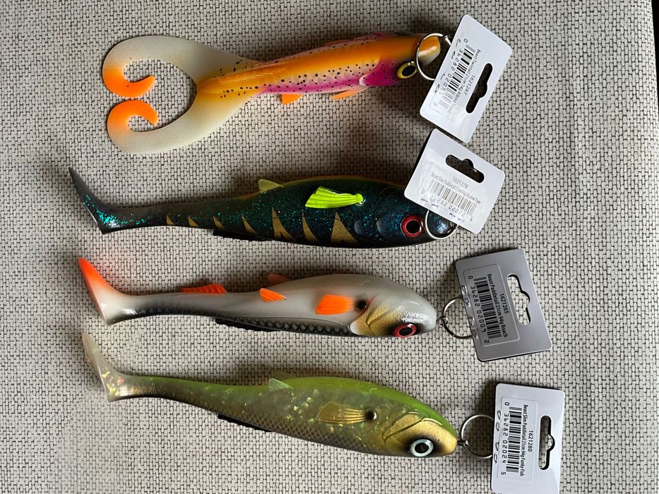 Gumy Abu Beast edycja 2025, duże gumy na szczupaka