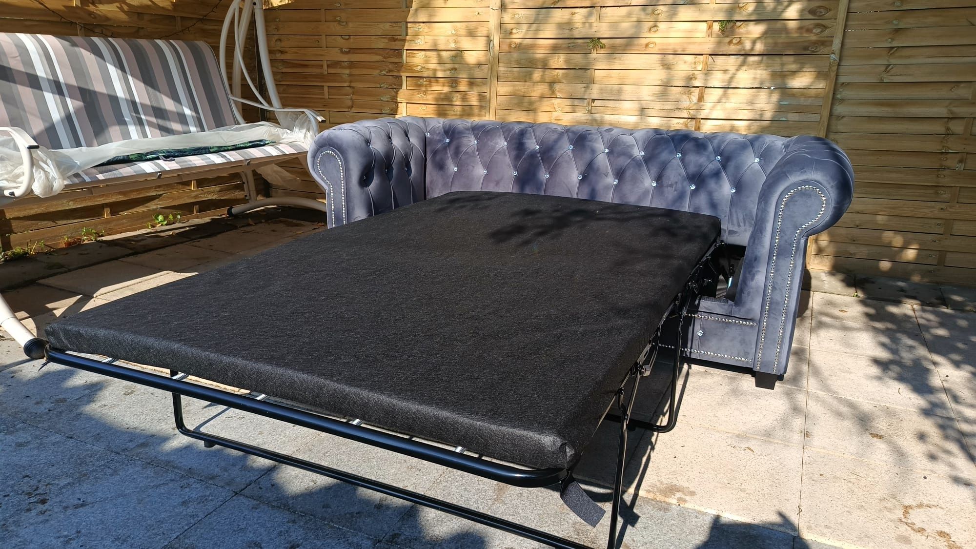 Sofa Chesterfield IV III II I. Narożnik.