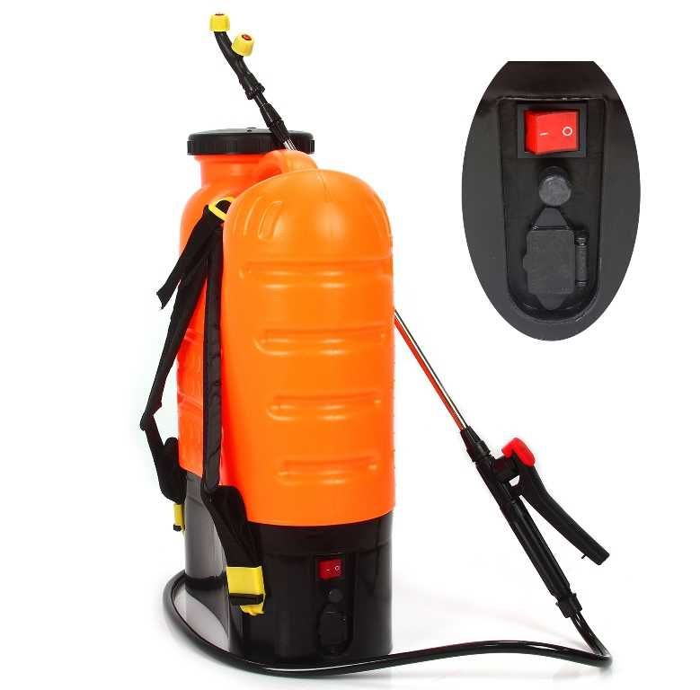 Opryskiwacz akumulatorowy plecakowy 16L +końcówki Demon M80203 NOWY