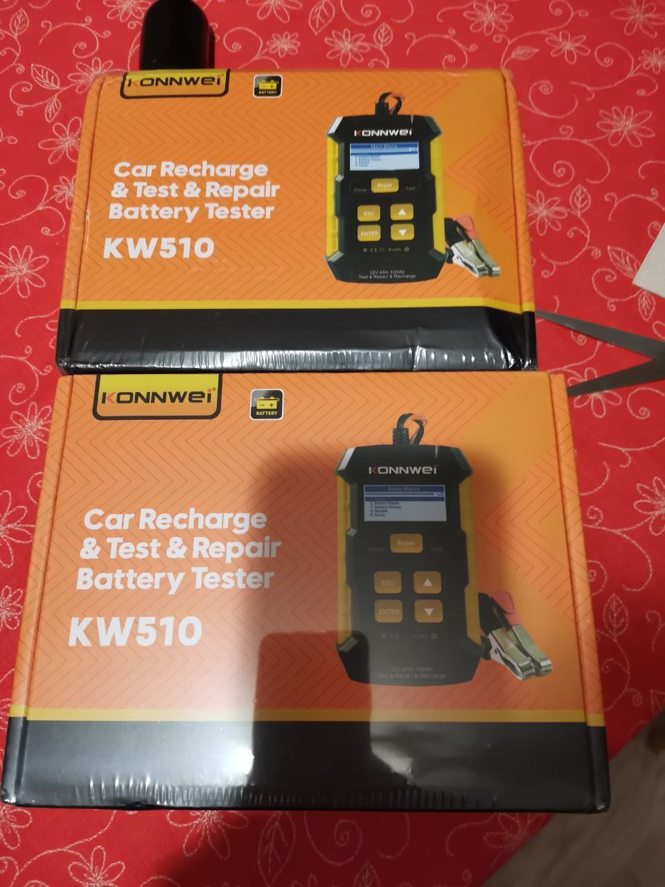 Konnwei KW510 тестер / зарядний пристрій / ремонтний/ діагносттка акб
