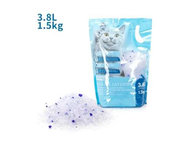 Żwirek dla kota z żelem krzemionkowym