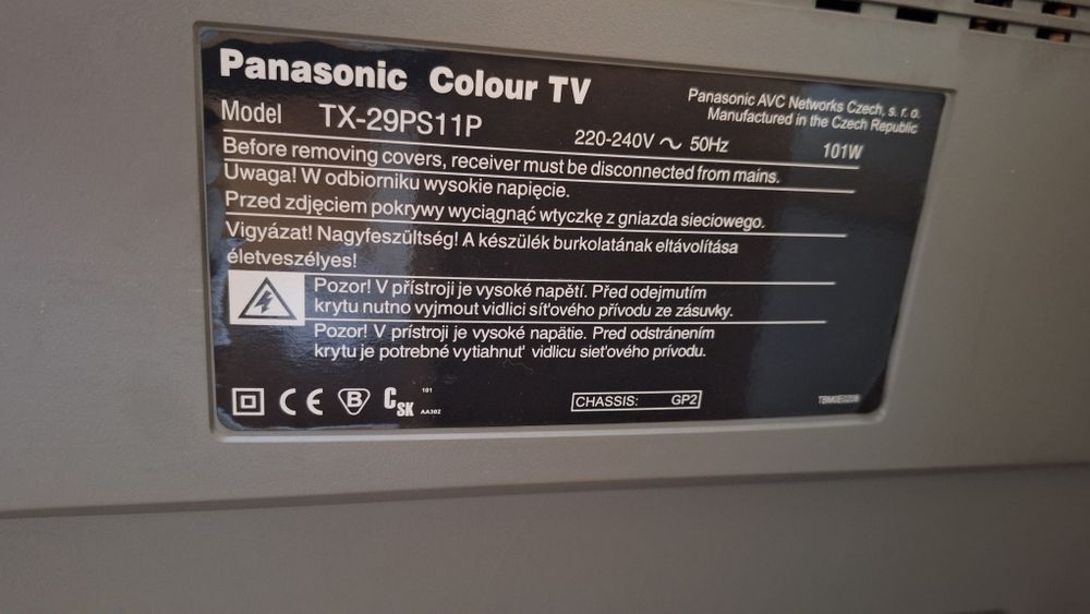 Telewizor Panasonic kineskopowy sprawny.