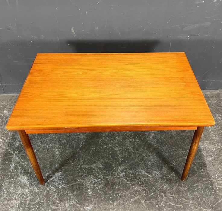 Stół tekowy duński rozkładany do jadalni - vintage - lata 70-te