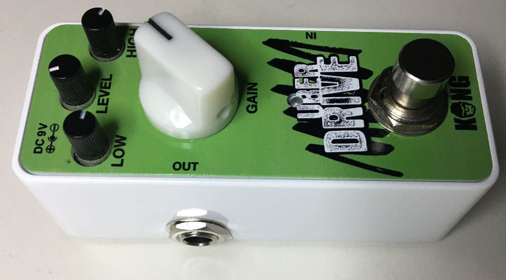 KONG UBER DRIVE metal distortion overdrive mikro efekt do gitary