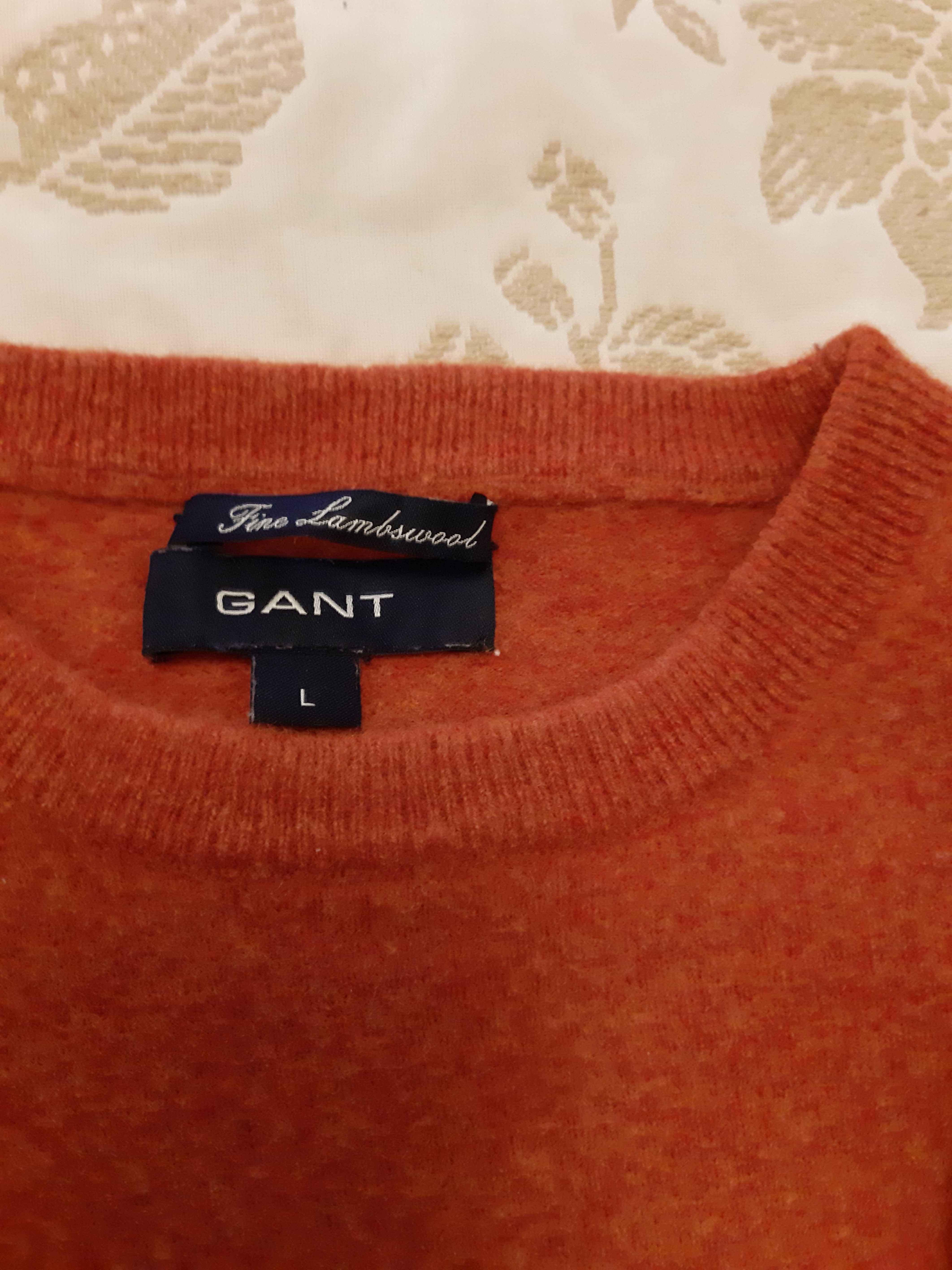 Camisola de decote redondo de homem/senhora, da marca Gant