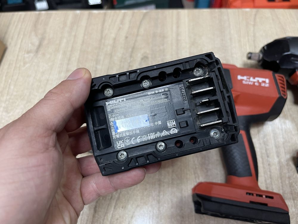 Hilti SIW 6-22 Nuron / безшітковий гайковерт Хілті
