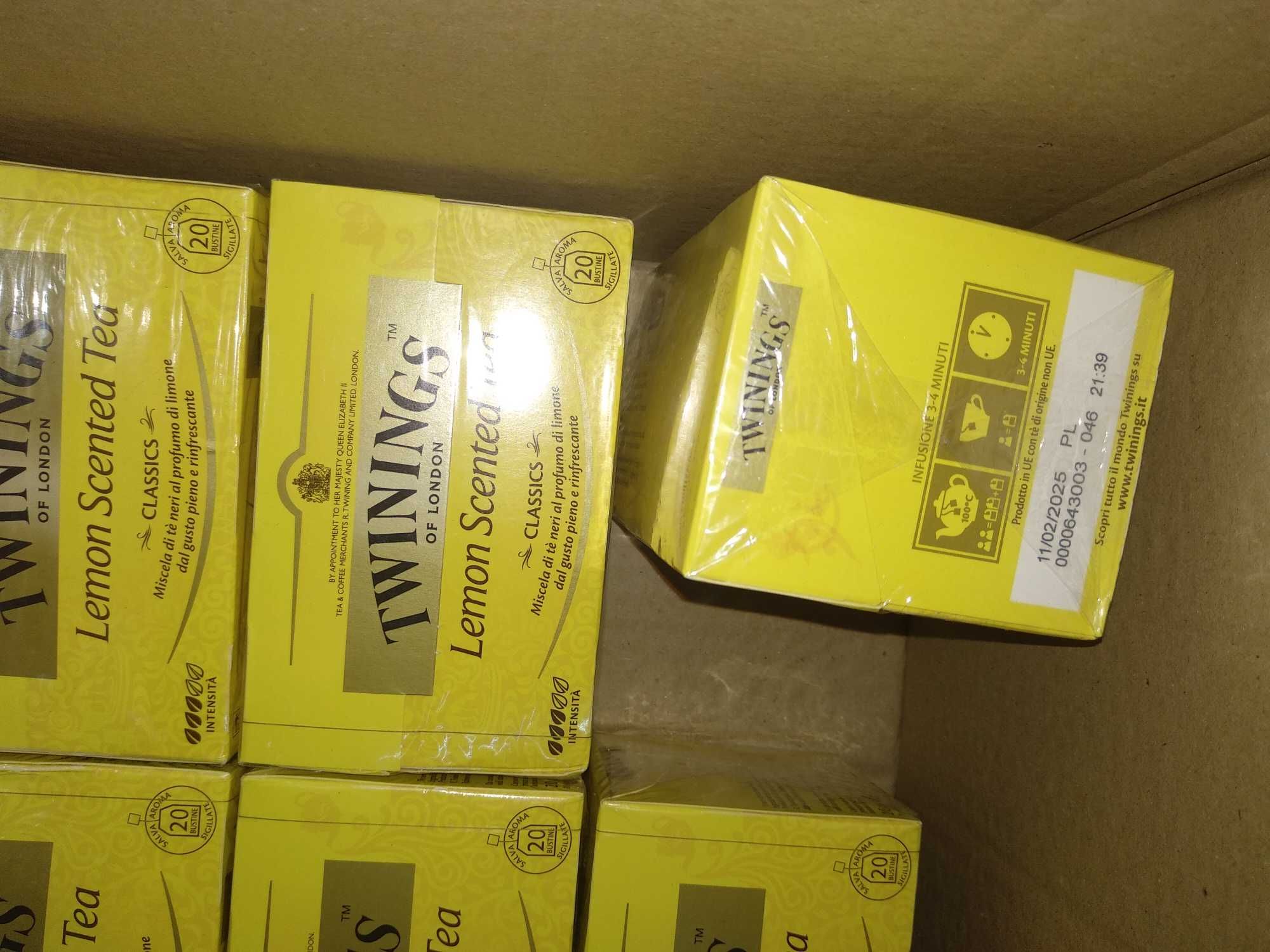 herbata twinings zestaw 7 sztuk lemon scented tea