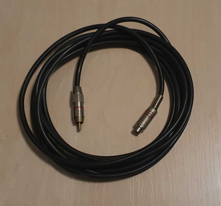 Shure кабель удлиннитель RCA папа/мама 3.7 метра