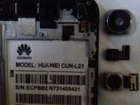 2 lentes NOVAS do telemóvel Huawei CUN-L01 + Vidro protetor traseiro