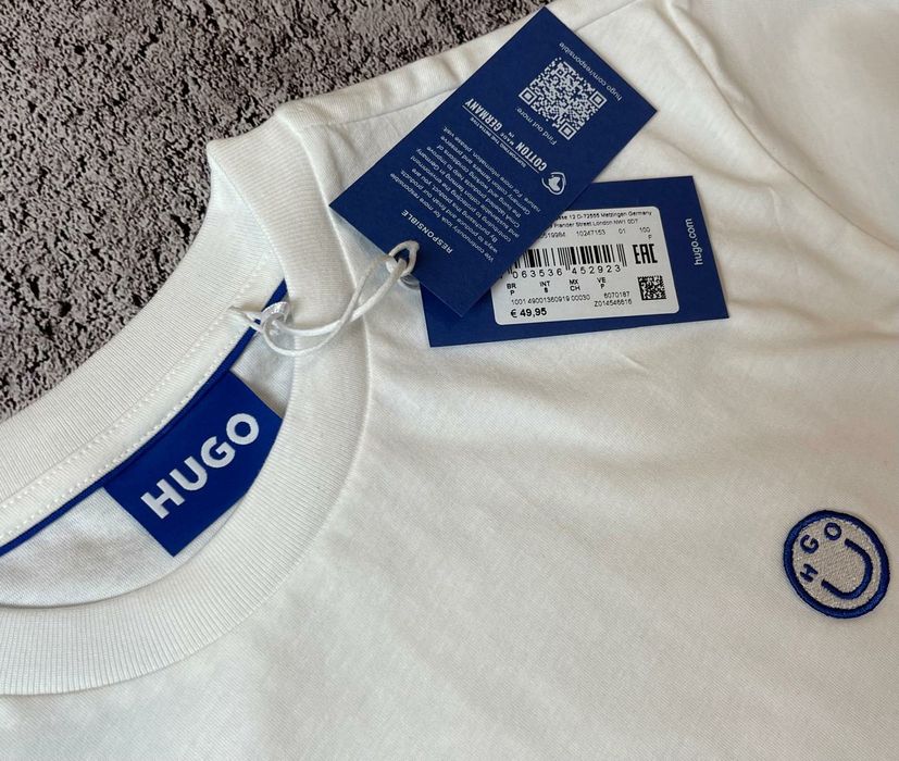 Футболка Hugo blue оригінал