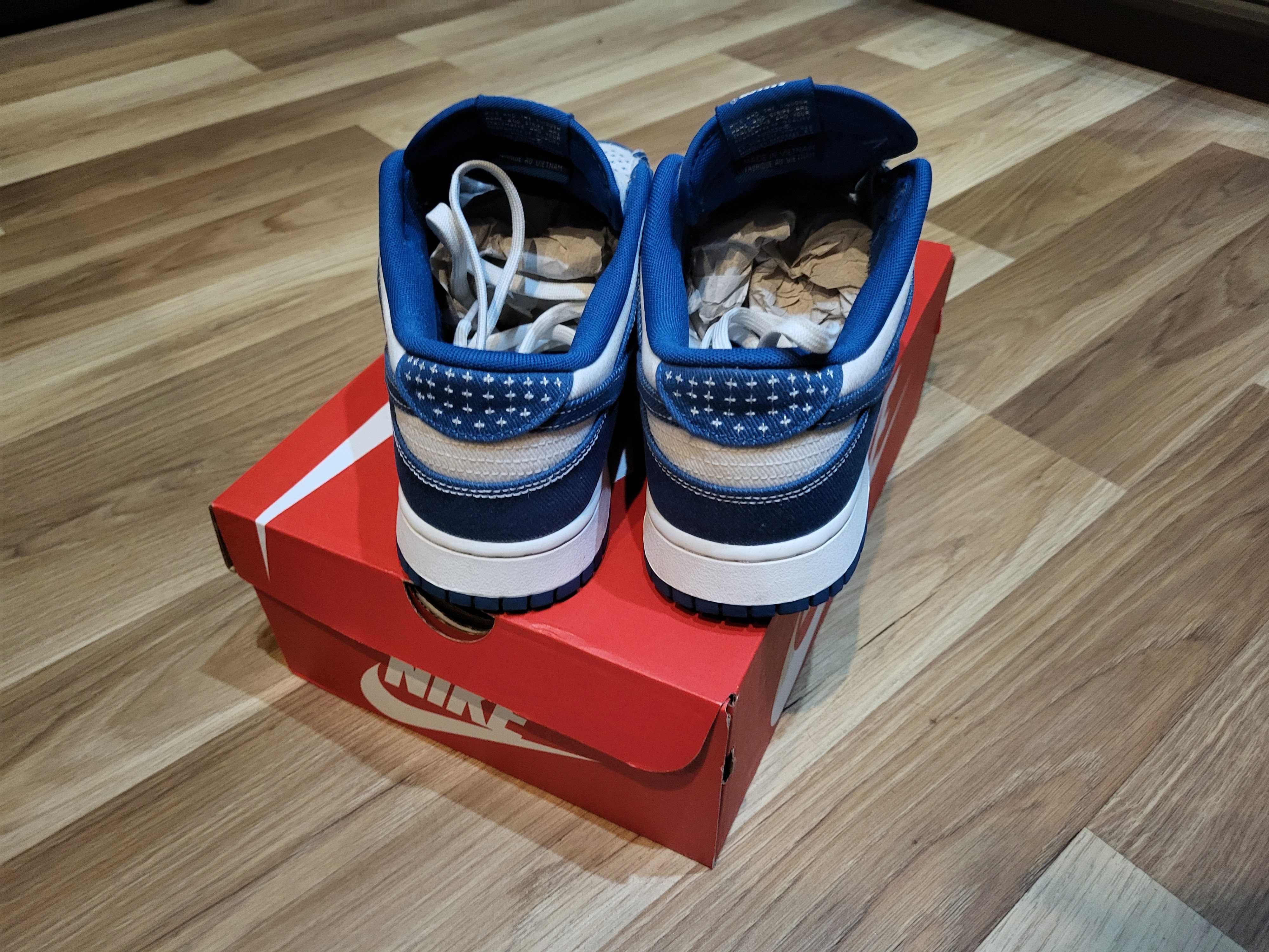 Nike Dunk Low Industrial Blue Sashiko EU46/US12