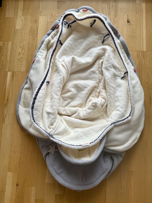 Lodger Bunker dwuwarstwowy polarowy śpiworek do wózka na sanki