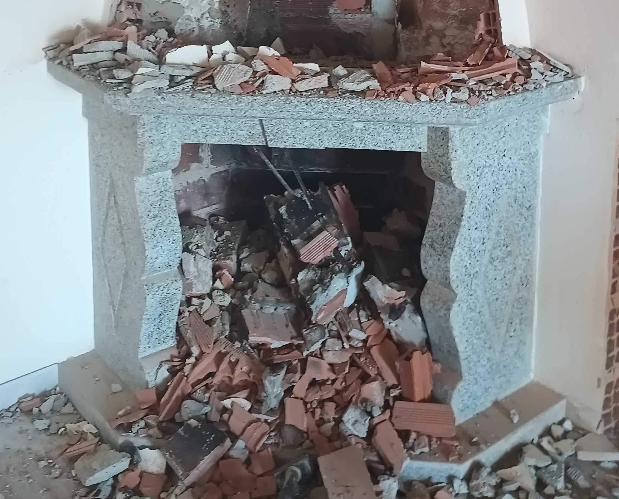 Pedras de Granito Para Lareira de Canto