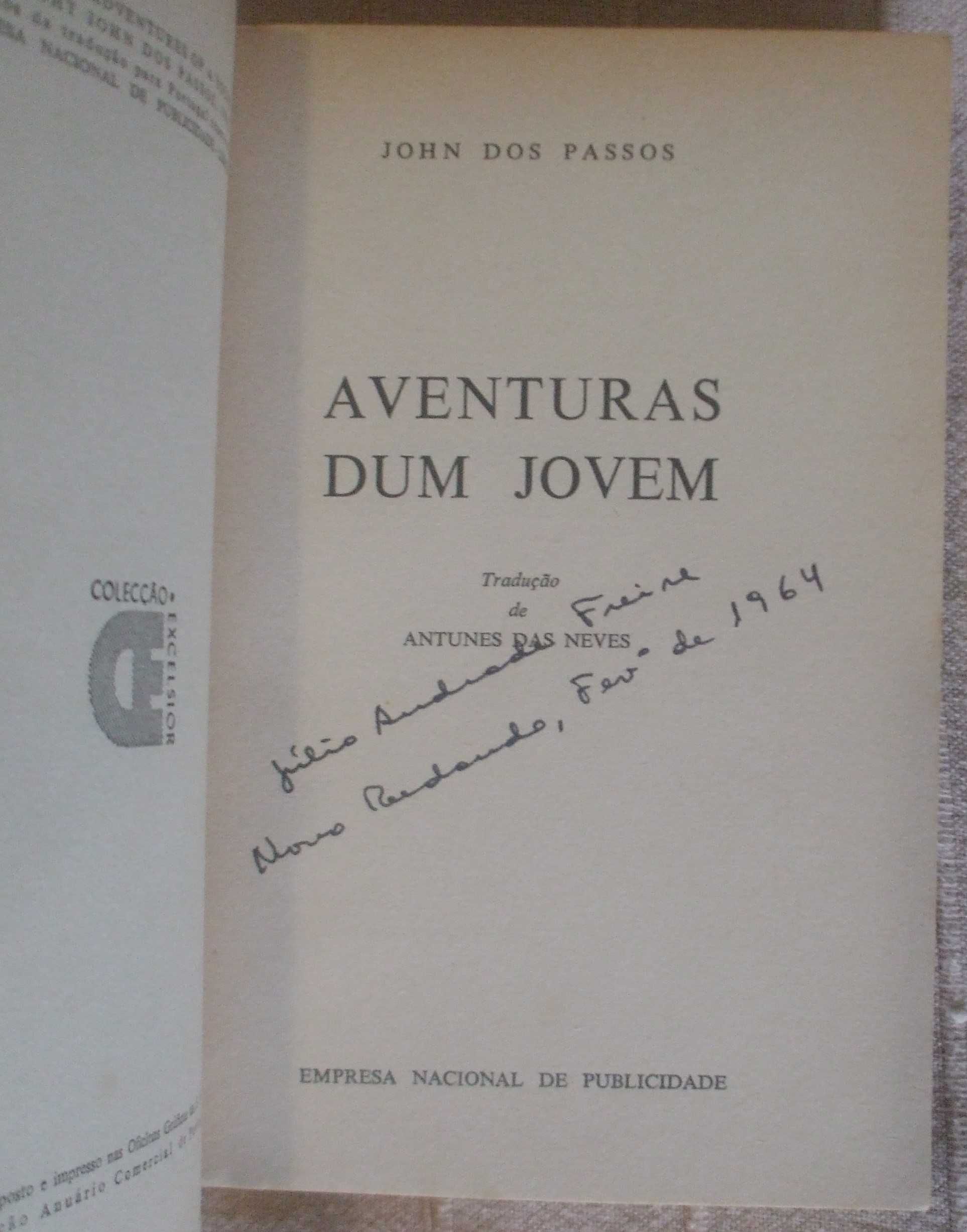 Aventuras dum jovem, John dos Passos