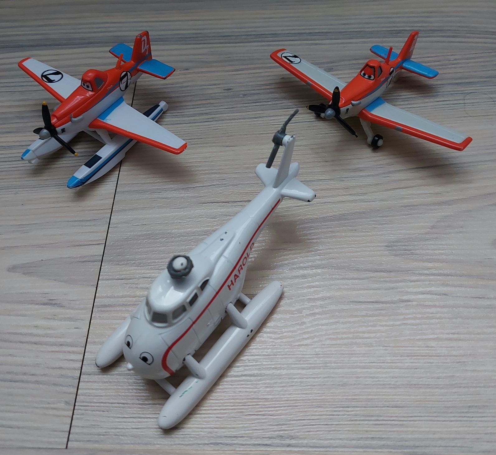 Samoloty z różnych bajek