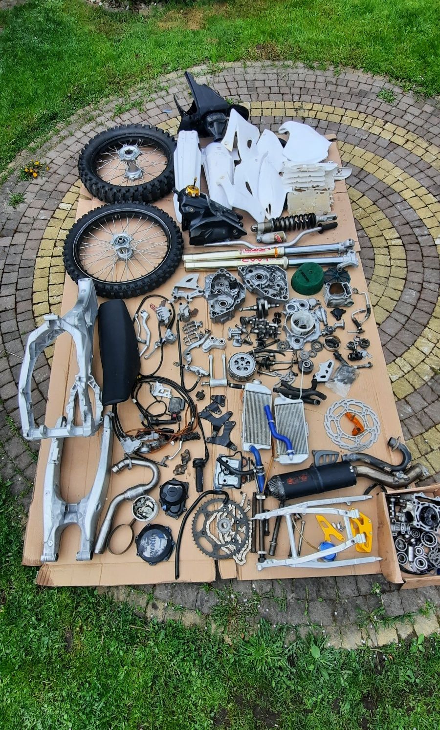 Yamaha yz250f i tez yz450f 2006-09 Naczesci yzf 250 accel kayaba kyb