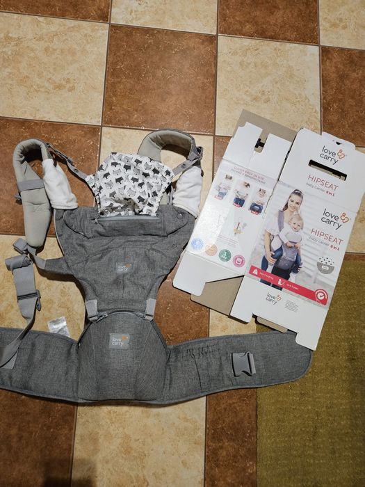 Hipseat nosidełko z siedziskiem 6 w 1