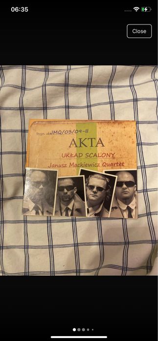 Płyta CD Akta Układ Scalony NOWA