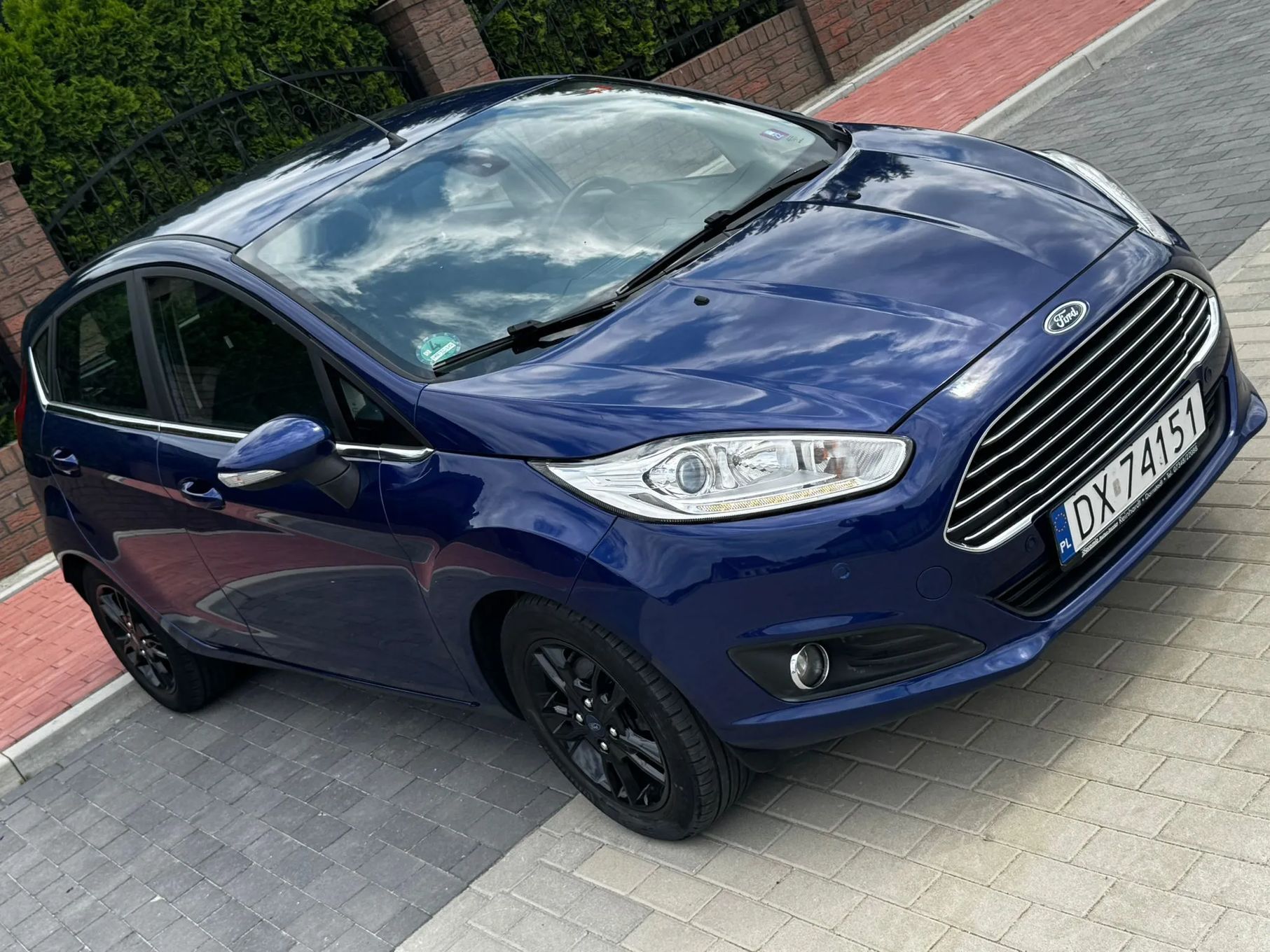 Ford Fiesta 1.0 Titanium Grzene fotele Climatronik