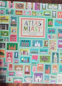 książka dla dzieci pt. "Atlas miast"