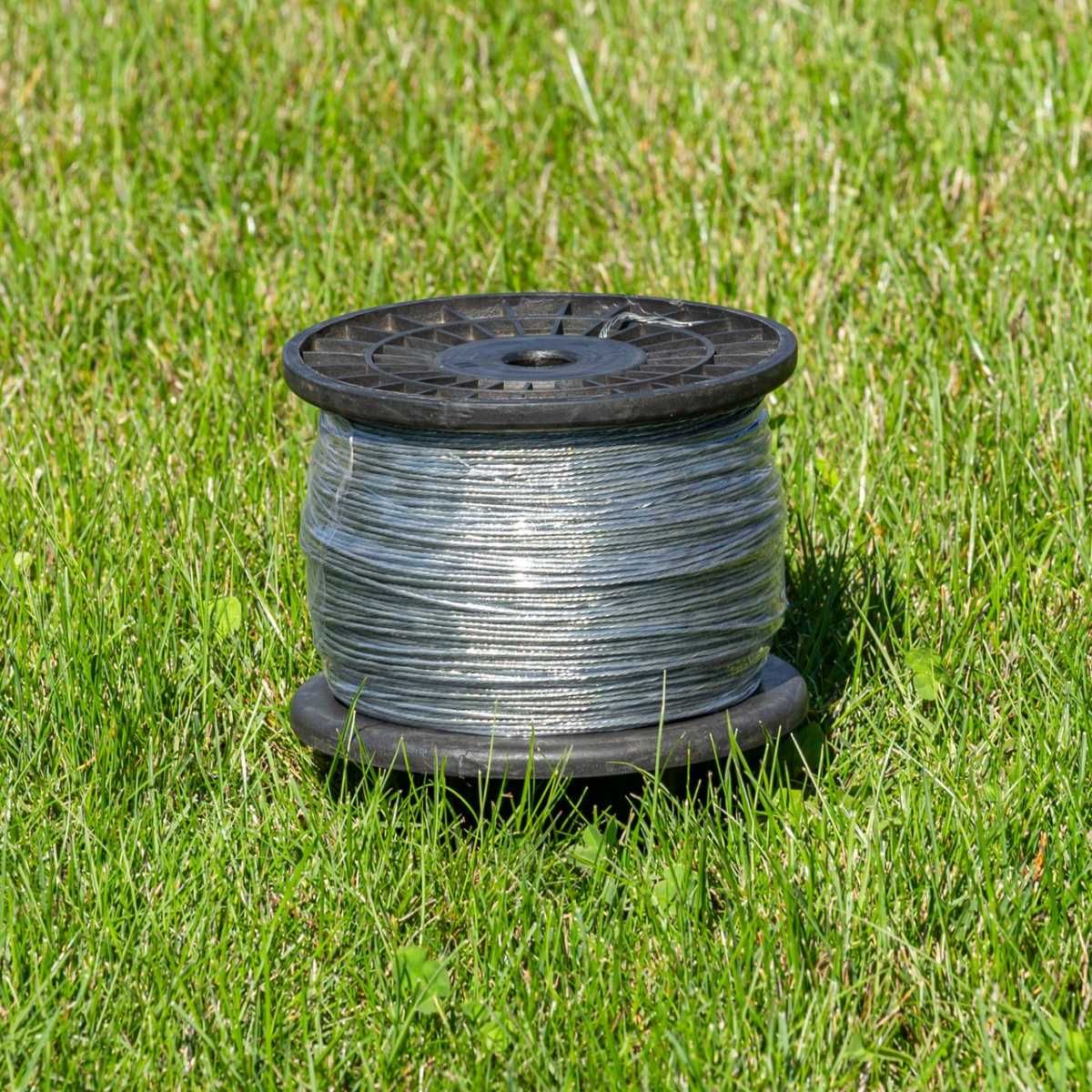 Drut stalowy ocynkowany,SZPULA 1,2mm x 1000m do pastucha elektrycznego