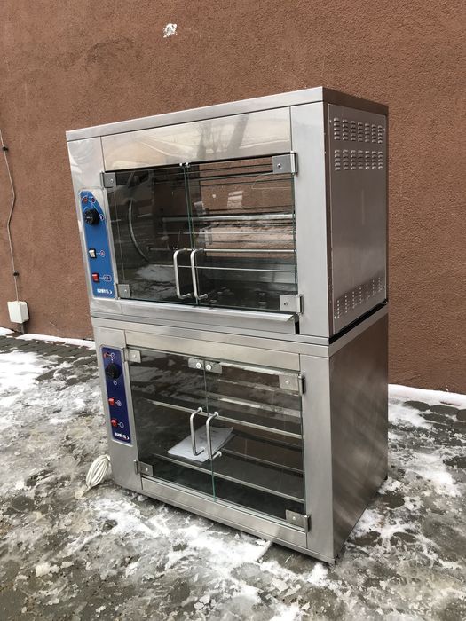 Гриль Для Кур+Теплова Вітрина Кий-В ГК-9 Курей