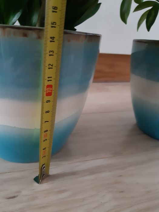 Osłony doniczki turkus HomeYou