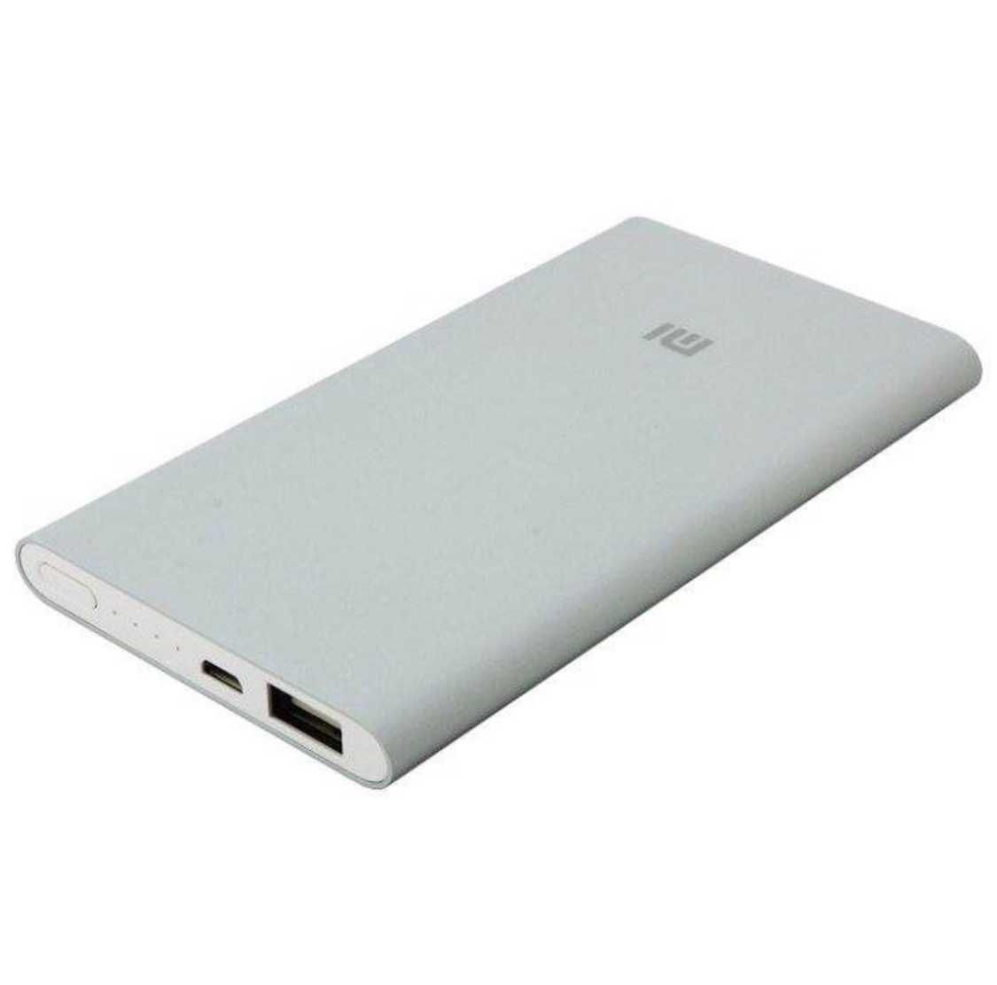 Повербанк Power Bank Xiaomi Mi 5000 mAh 18.5Wh Silver оригінал