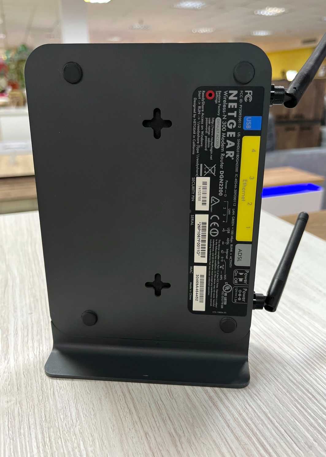 ADSL2+ Wireless Модем Роутер NETGEAR DGN2200