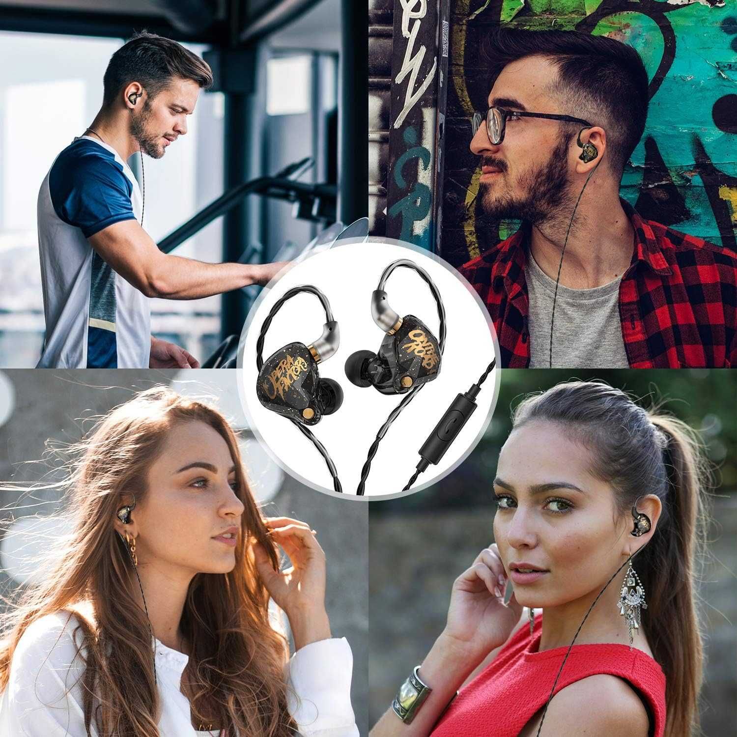 Douszne słuchawki Hi-Fi OperaFactory OS1 Pro DJ 2Pin 0.78mm