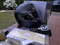 Kask motocyklowy szczękowy HJC i90 czarny mat xxxl 3xl Nolan schuberth